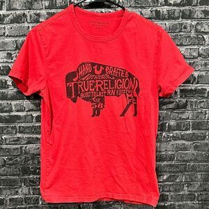 True Religion Red Buffalo Graphic Tee